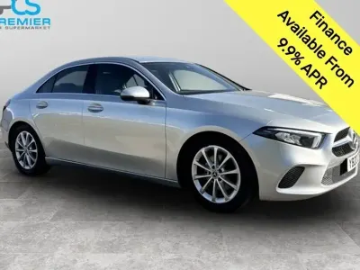 Begagnad Mercedes A200 163 HK (119 kW) 2020 Silver Sedan