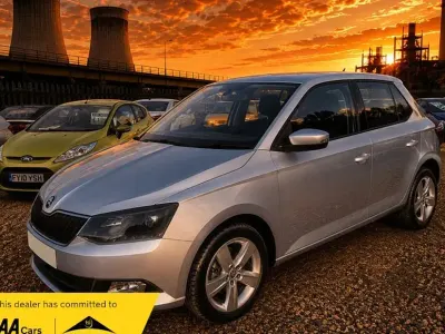 Used Skoda Fabia SE L 90 HP (66 kW) 2016 Silver Hatchback