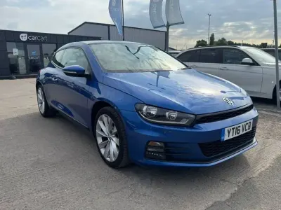 Used VW Scirocco 2016 Blue Coupe