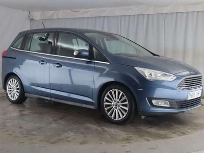Used Ford Grand C-Max Titanium 150 HP (110 kW) 2019 Blue MPV