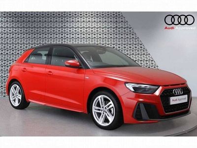 Used Audi A1 S-Line 114 HP (83 kW) 2020 Red Hatchback