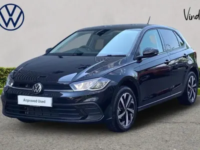 Used VW Polo Match 94 HP (69 kW) 2025 Black Hatchback