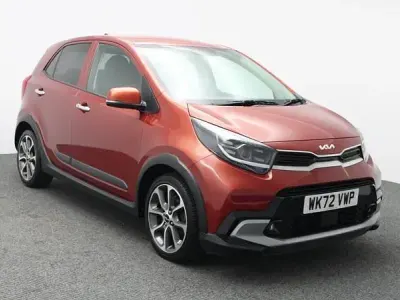 Used Kia Picanto X-Line 66 HP (48 kW) 2022 Orange Hatchback