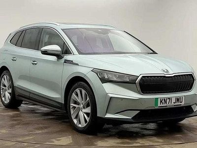 Used Skoda Enyaq iV ecoSuite 97 kW (132 HP) 2021 Arctic silver metallic SUV