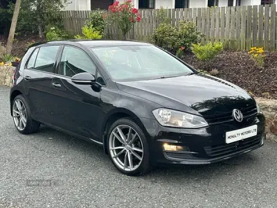 Used VW Golf VII Edition 110 HP (80 kW) 2016 Black Hatchback