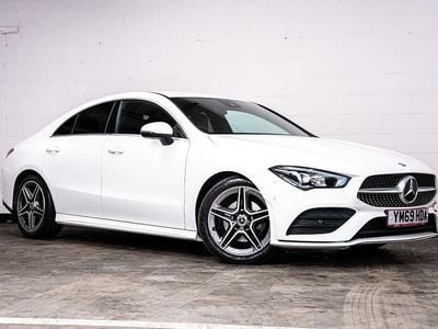 Used Mercedes CLA180 AMG line 136 HP (100 kW) 2019 White Sedan