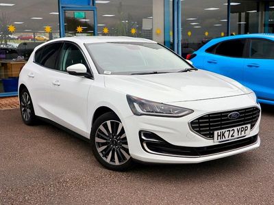 Used Ford Focus Titanium 2023 White Hatchback