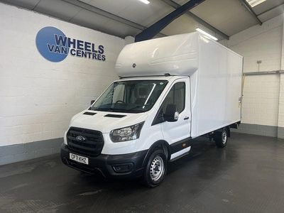 Used Ford Transit 130 HP (95 kW) 2021 White Cabriolet