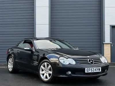 Used Mercedes SL500 2004 Black Cabriolet