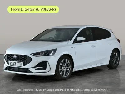 Used Ford Focus ST-Line 125 HP (91 kW) 2023 White Hatchback