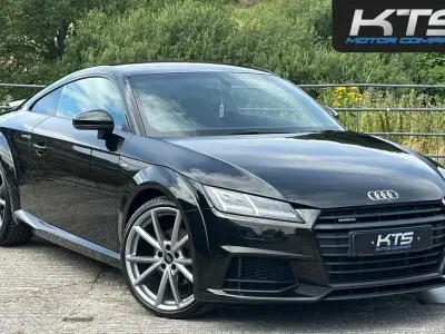 Used Audi TT Black Edition 184 HP (135 kW) 2017 Black Coupe