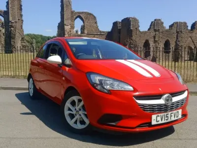 Used Vauxhall Corsa 69 HP (50 kW) 2015 Red Hatchback