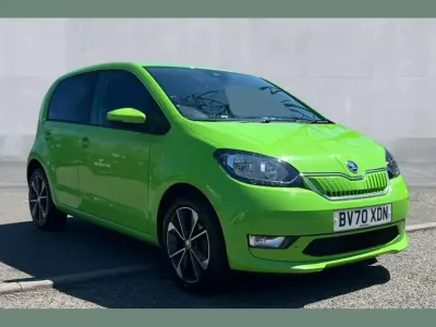 Used Skoda Citigo-e IV SE L 61 kW (83 HP) 2020 Kiwi green Hatchback