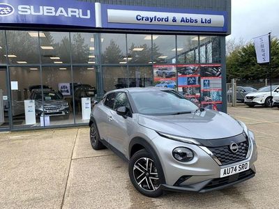 Used Nissan Juke N-Connecta 143 HP (105 kW) 2024 Silver SUV