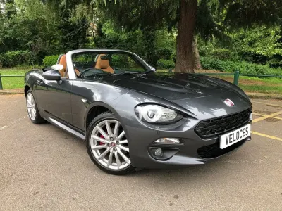 Used Fiat 124 Spider Lusso 140 HP (102 kW) 2018 Grey Cabriolet