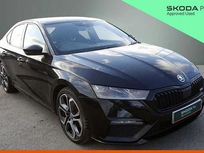 Used Skoda Octavia vRS 196 HP (144 kW) 2023 Black magic pearl effect Hatchback