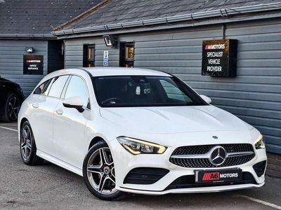 White Used 2020 Mercedes CLA220 Shooting Brake AMG line Estate | £17,489 (Fair price)