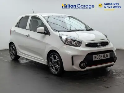 Used Kia Picanto Sport 84 HP (61 kW) 2017 White Hatchback