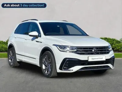 Used VW Tiguan R-line Edition 150 HP (110 kW) 2023 White SUV