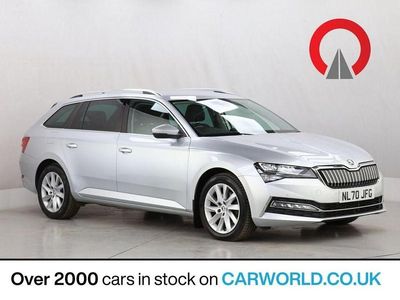 Silver Used 2020 Skoda Superb SE Technology Estate | £12,010 (Good price)