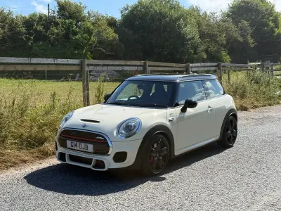 Used Mini John Cooper Works Hatch 2015 White Hatchback