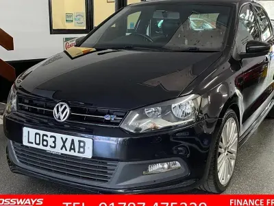 Used VW Polo BlueGT 140 HP (102 kW) 2014 Black Hatchback