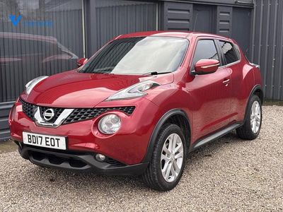 Used Nissan Juke N-Connecta 110 HP (80 kW) 2017 Red SUV