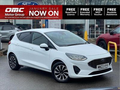 White Used 2023 Ford Fiesta Titanium Hatchback | £13,480 (Fair price)