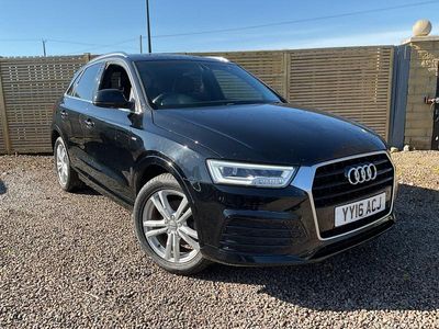 Begagnad Audi Q3 S-Line 150 HK (110 kW) 2016 Svart SUV