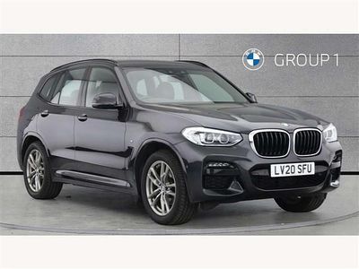 Grey Used 2020 BMW X3 M Sport SUV | £27,490 (Fair price)