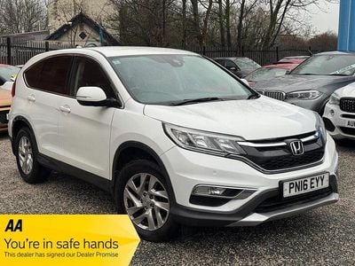 White Used 2016 Honda CR-V SE SUV | £7,495 (Good price)