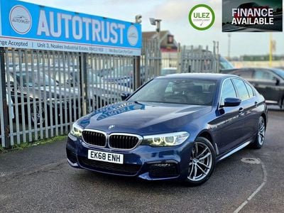 Used BMW 520 M Sport 2018 Blue Sedan