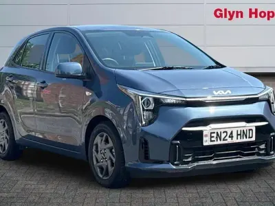 Used Kia Picanto 63 HP (46 kW) 2024 Blue Hatchback