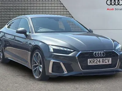 Used Audi A5 Sportback S-Line 204 HP (150 kW) 2024 Grey Hatchback