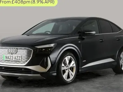 Used Audi Q4 Sportback e-tron S-Line 150 kW (204 HP) 2023 Black SUV