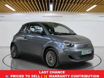 Used Fiat 500e Icon 86 kW (118 HP) 2022 Grey Hatchback
