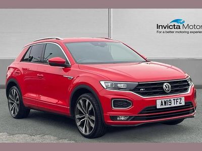 Red Used 2019 VW T-Roc R-line SUV | £14,332 (Good price)