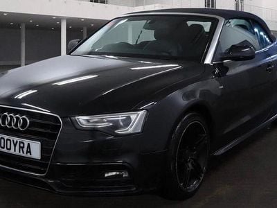 Used Audi A5 Cabriolet S-Line 2012 Black Cabriolet
