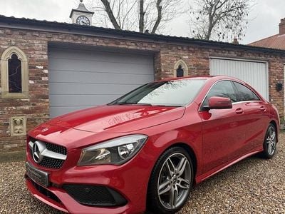 Used Mercedes CLA180 AMG line 122 HP (89 kW) 2018 Red Sedan