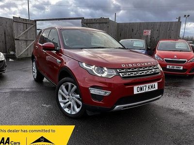 Used Land Rover Discovery Sport HSE Luxury 180 HP (132 kW) 2017 Red SUV