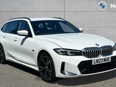 Used BMW 330e M Sport 288 HP (211 kW) 2023 White Estate