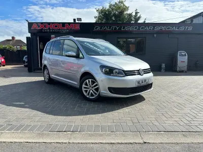 Used VW Touran SE 105 HP (77 kW) 2014 Silver MPV