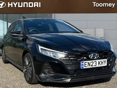Used Hyundai i20 N Line 120 HP (88 kW) 2023 Black Hatchback