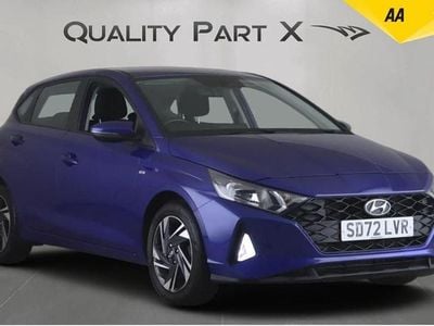 Used Hyundai i20 SE 100 HP (73 kW) 2022 Blue Hatchback