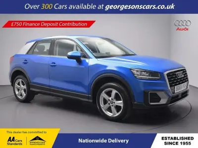 Used Audi Q2 Sport 116 HP (85 kW) 2018 Blue SUV