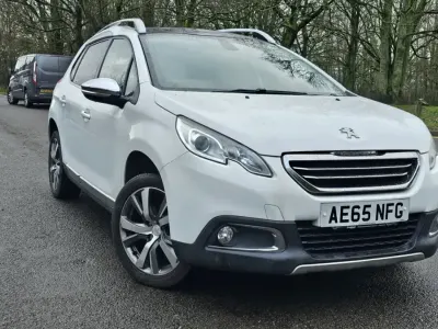 Używany Peugeot 2008 2015 Biały SUV