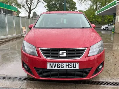 Used Seat Alhambra Ecomotive 150 HP (110 kW) 2016 Red MPV