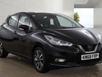 Used Nissan Micra Acenta 90 HP (66 kW) 2018 Black Hatchback