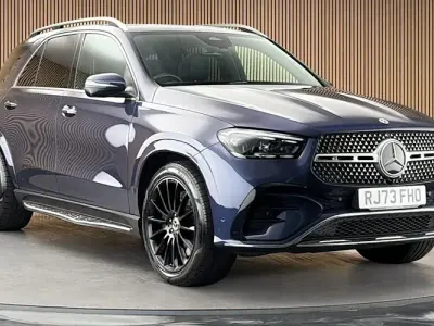 Used Mercedes GLE450 AMG AMG line 367 HP (269 kW) 2023 Blue SUV