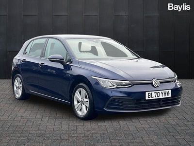 Used VW Golf VII Life 2021 Blue Hatchback